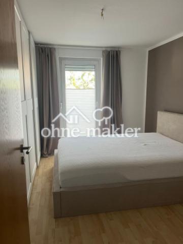 Blick in das Schlafzimmer