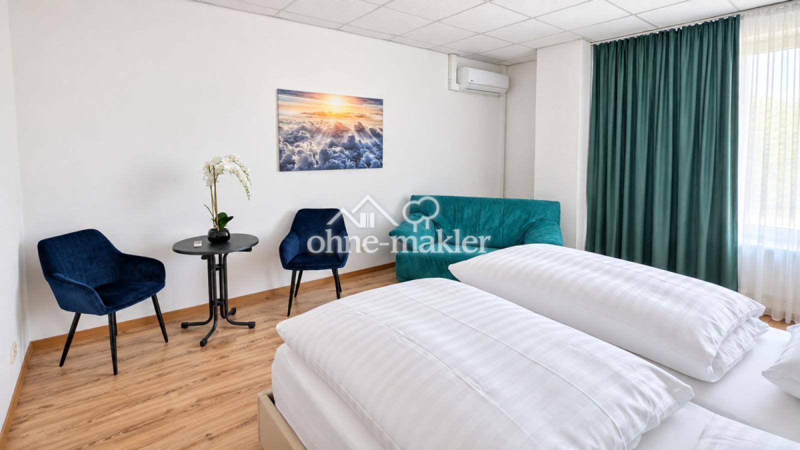 Schlafzimmer Appartement 2