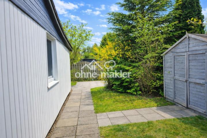 Bungalow Garten/Schuppen