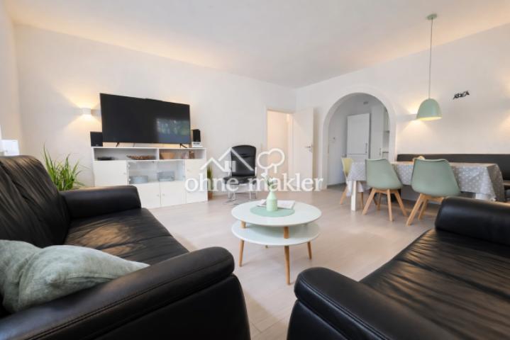Bungalow Blick auf offene Küch