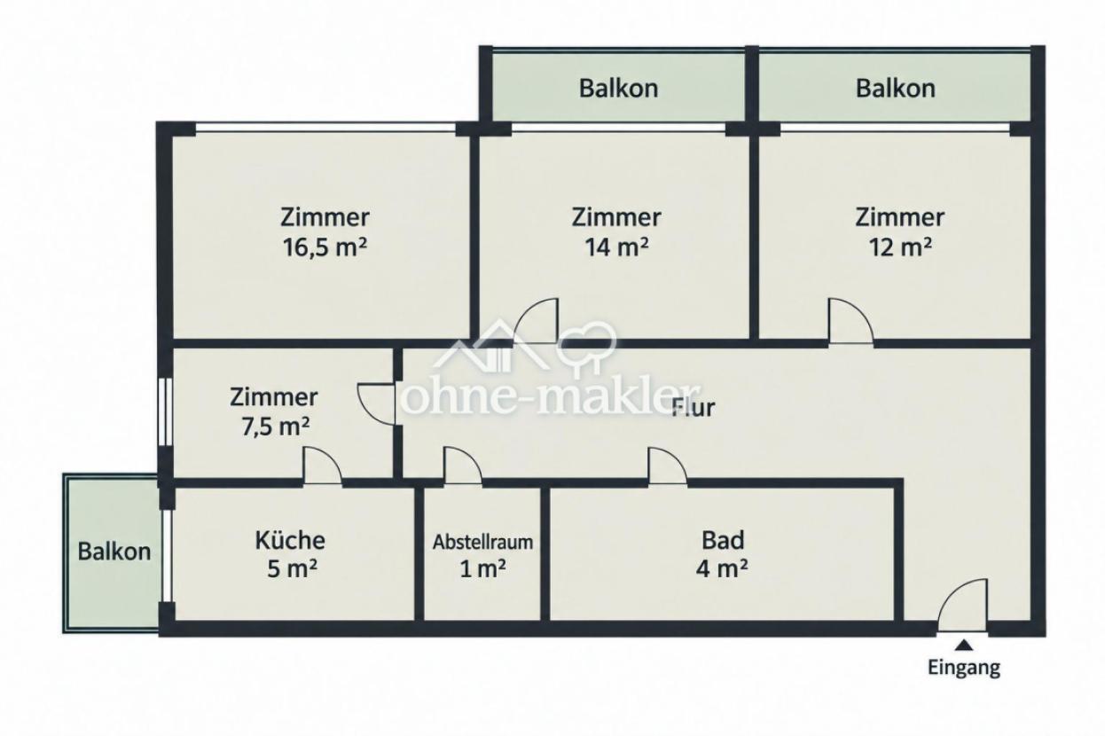 Grundriss zur Orientierung