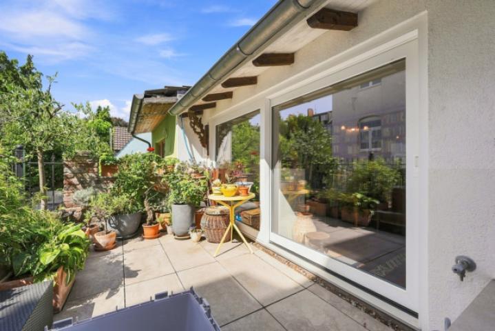Terrasse-Schiebetür