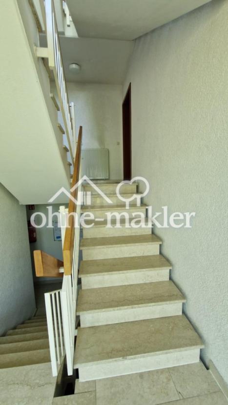 Treppenaufgang zur Wohnung