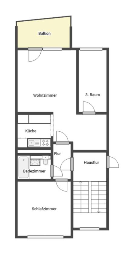Grundriss Skizze
