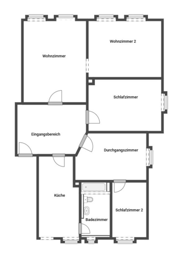 Grundriss Skizze