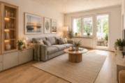 KI-generiert Wohnzimmer