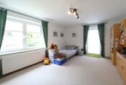 Schlafzimmer mit Ausgang