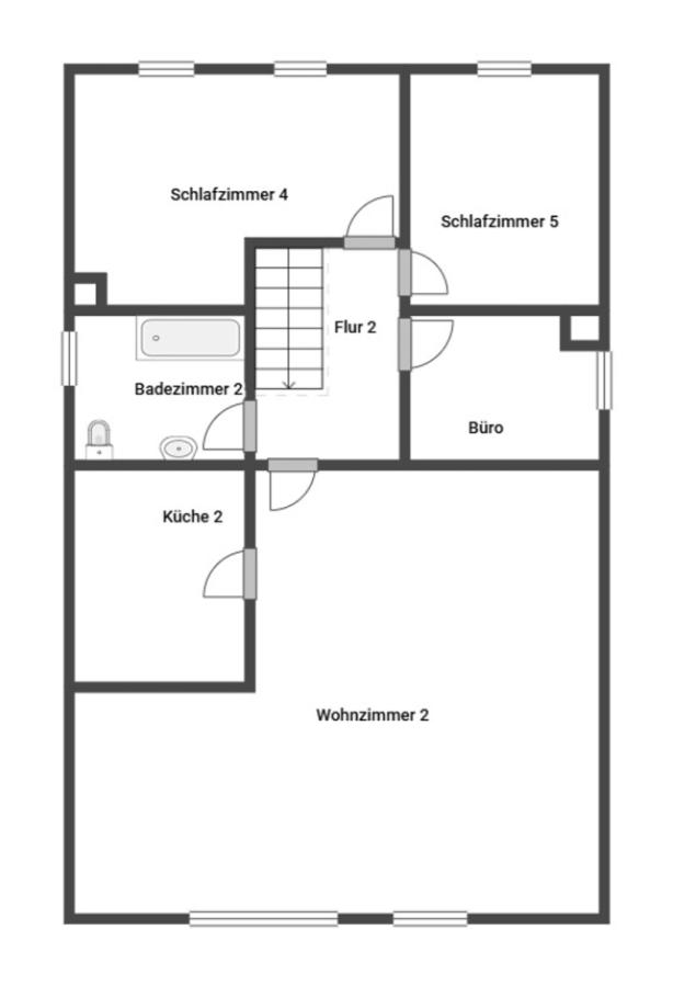 Grundriss Skizze 1.OG