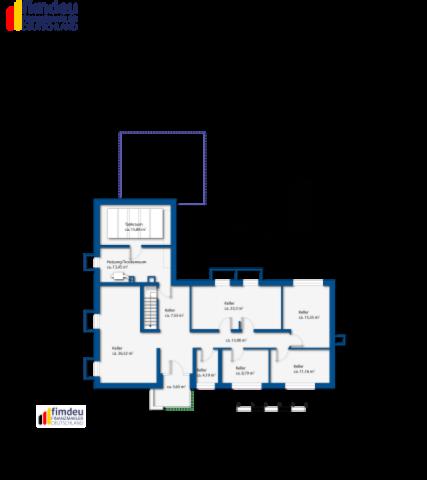 Grundriss Souterrain