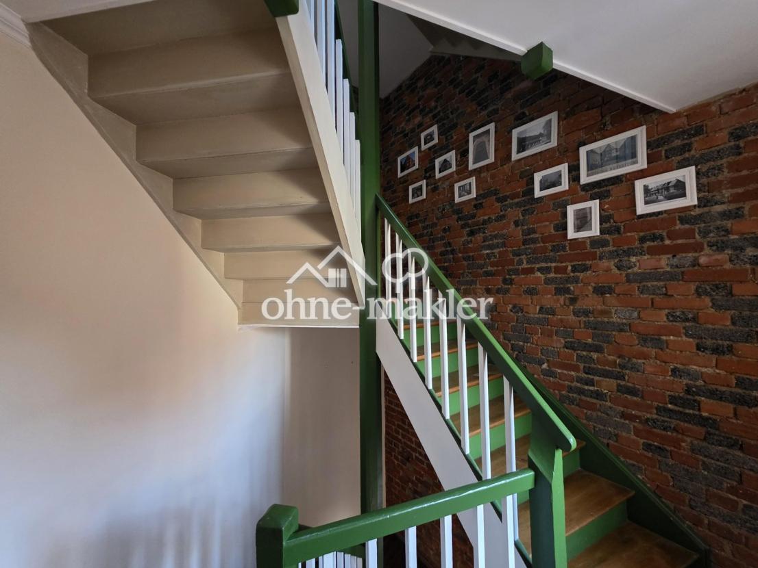 Treppenhaus nach Restauration