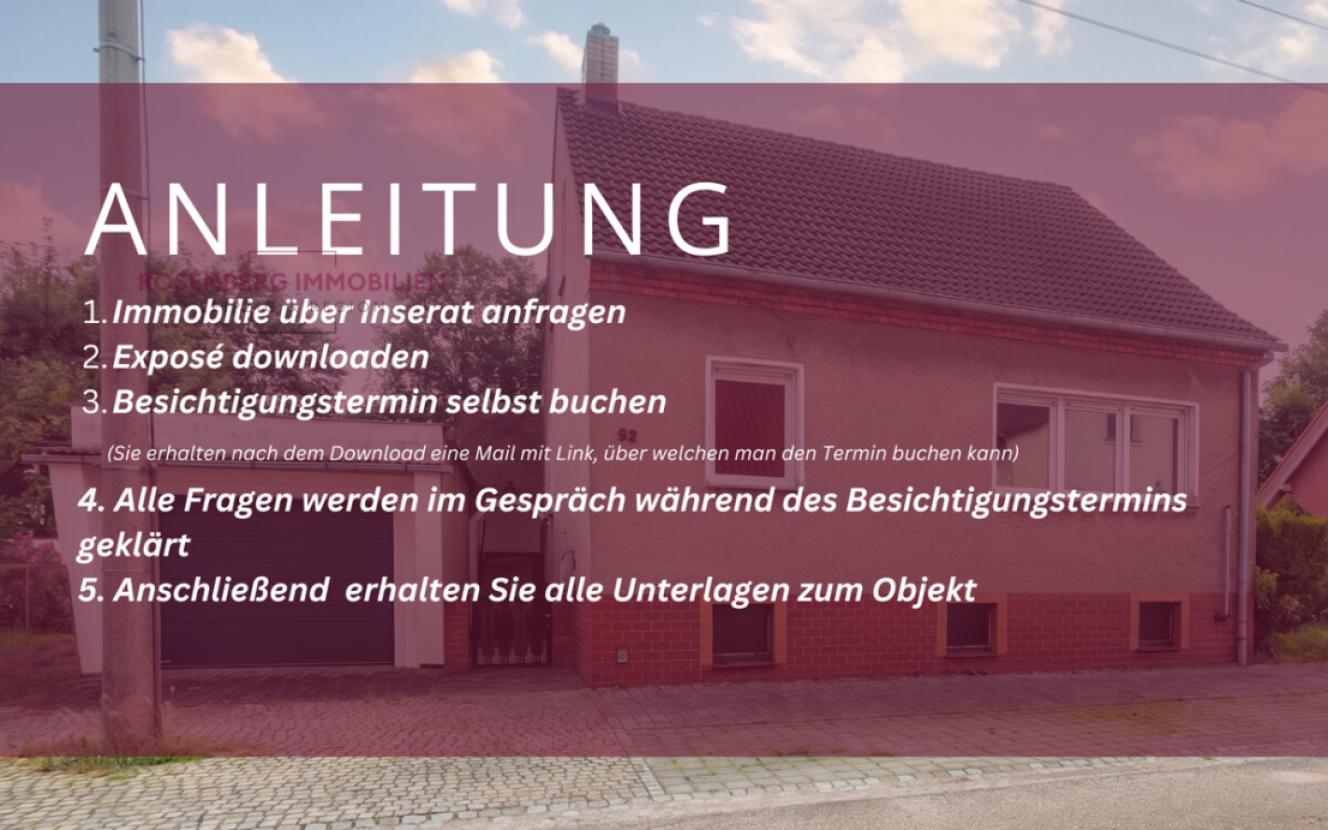 Immobilie in Oranienbaum zu verkaufen_Einfamilienhaus_Anleitung