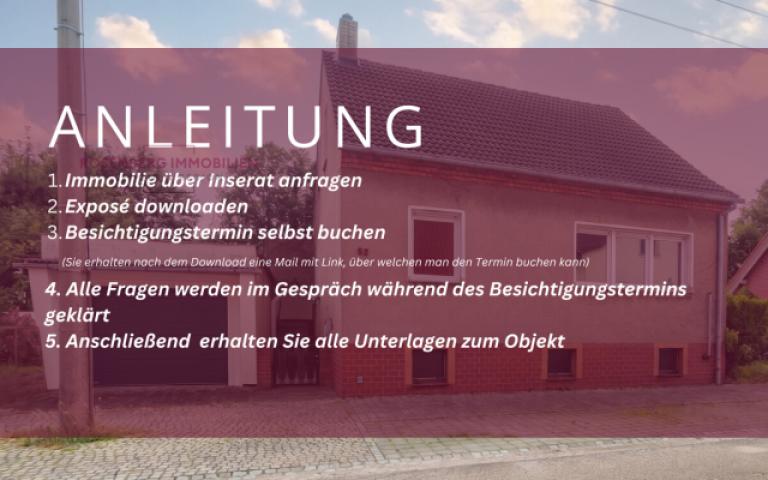 Immobilie in Oranienbaum zu verkaufen_Einfamilienhaus_Anleitung