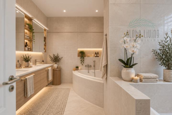 Badezimmer 1 (OG) - visualisiert