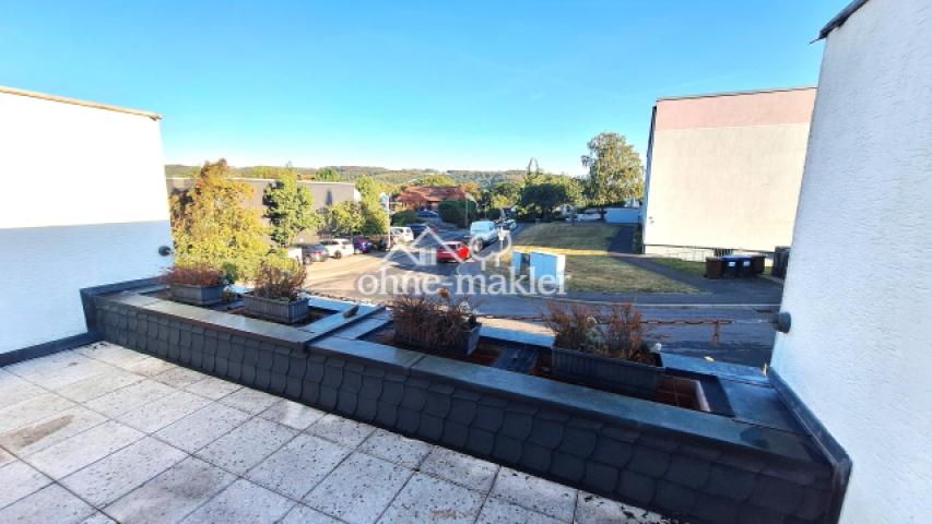 Blick von der Dachterrasse