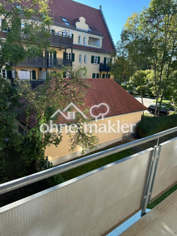 Aussicht vom Balkon