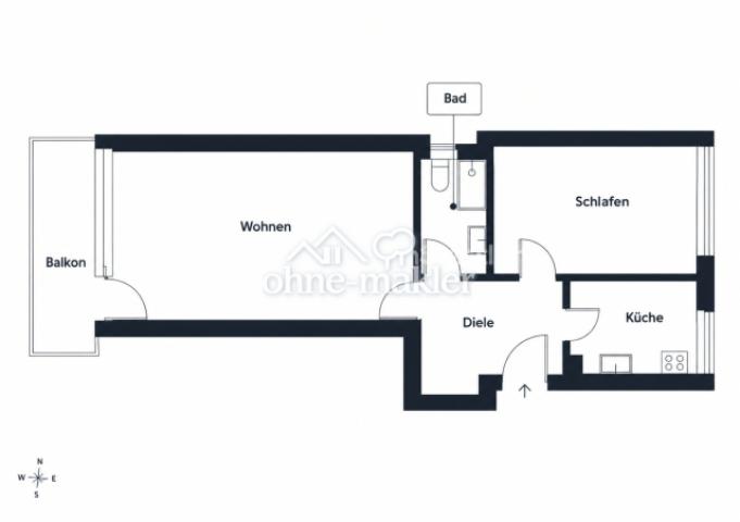 Grundriss Wohnung