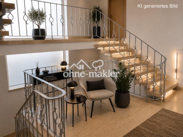 Treppenhaus KI generiert