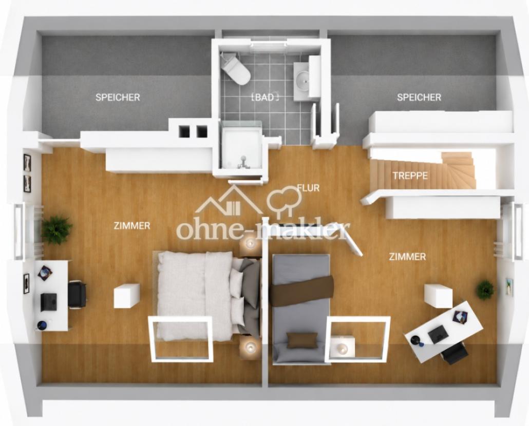 Grundriss Dachgeschoss