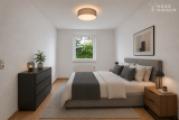 Schlafzimmer Ausstattungsbeispiel (KI)