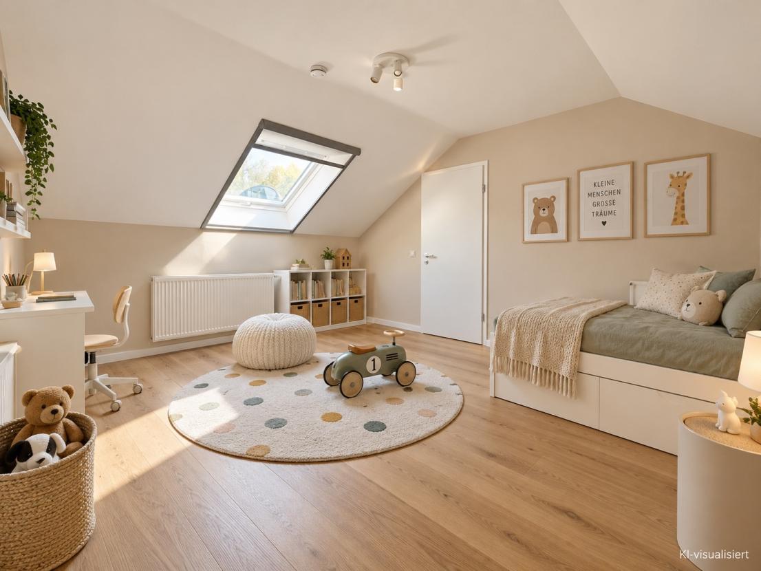 OG Kinderzimmer (KI-möbliert)