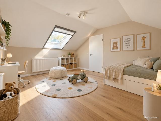 OG Kinderzimmer (KI-möbliert)
