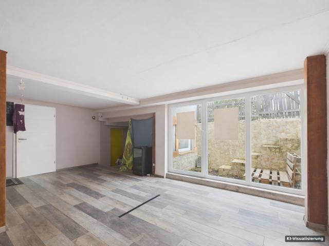 KI-Visualisierung – UG Wohnzimmer