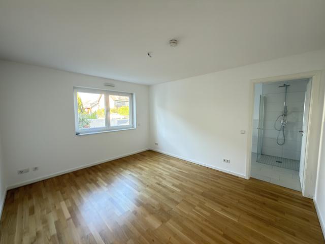 Blick ins Schlafzimmer