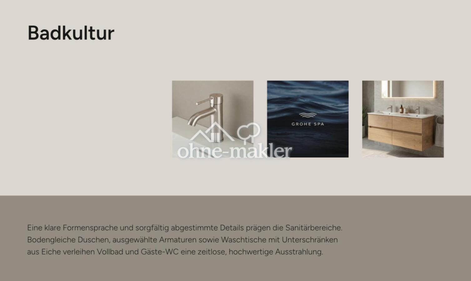 Nordische Ruhe im Bad