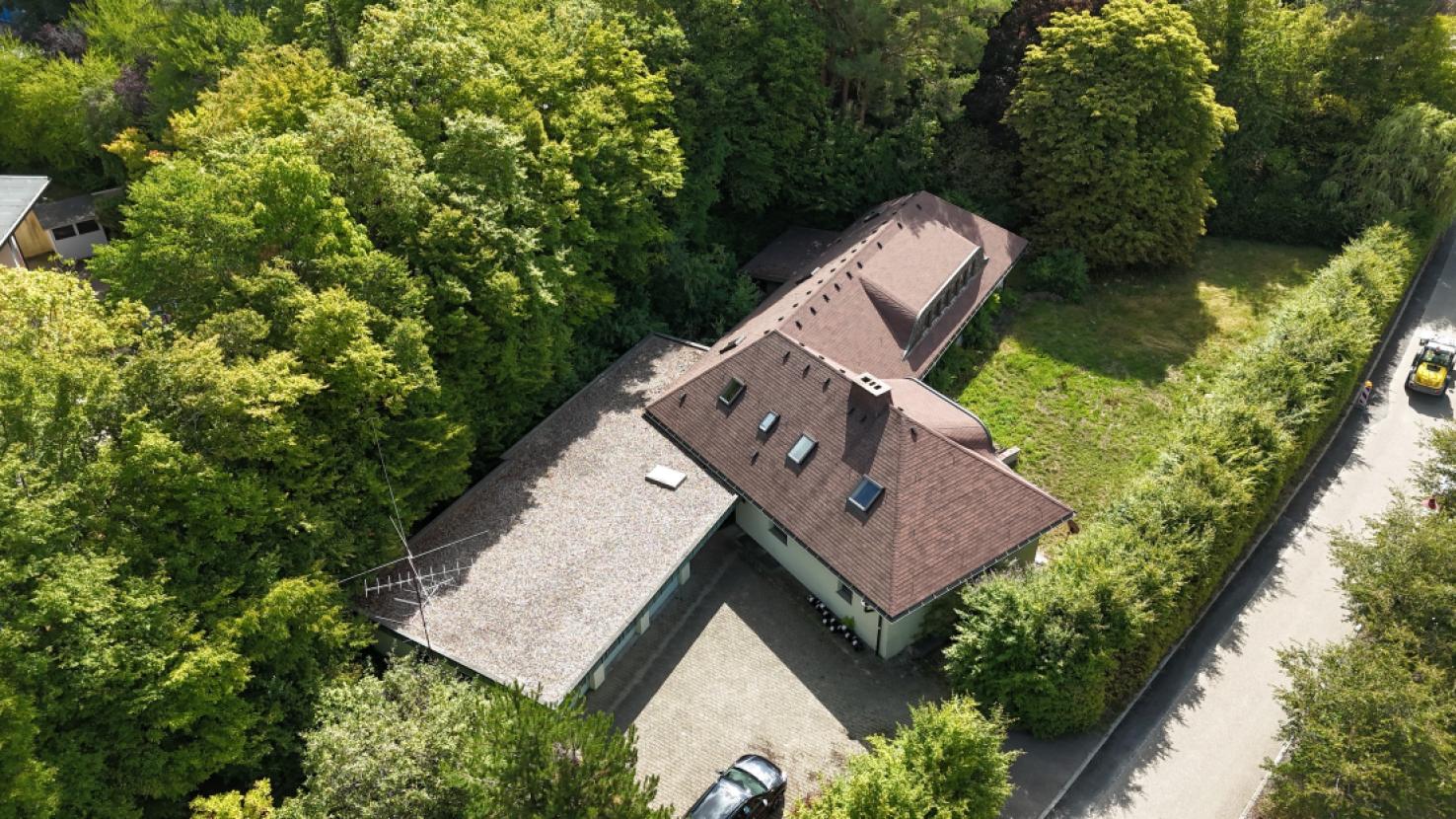 Luftaufnahme aus dem Westen