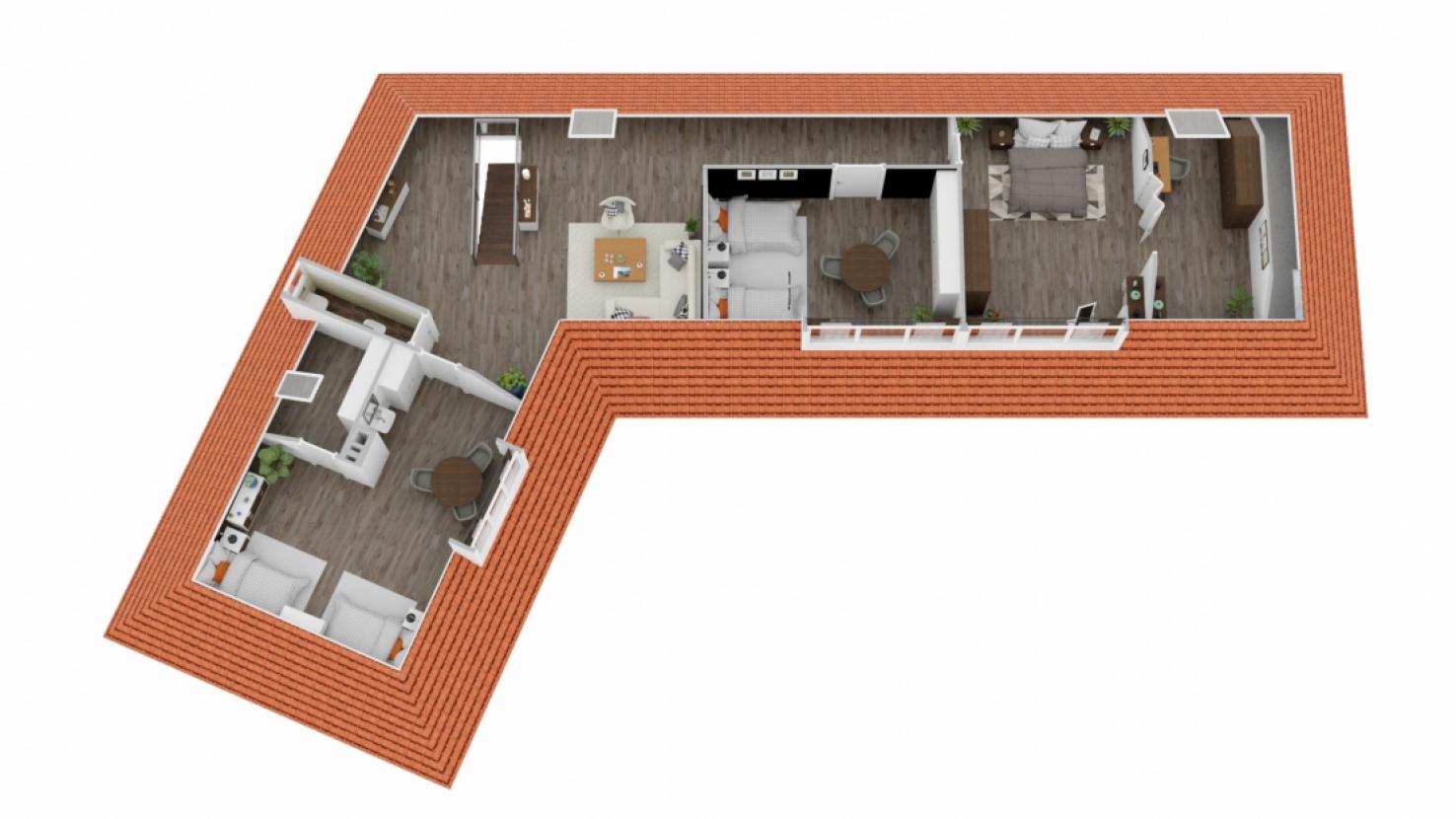 3D-Grundriss DG