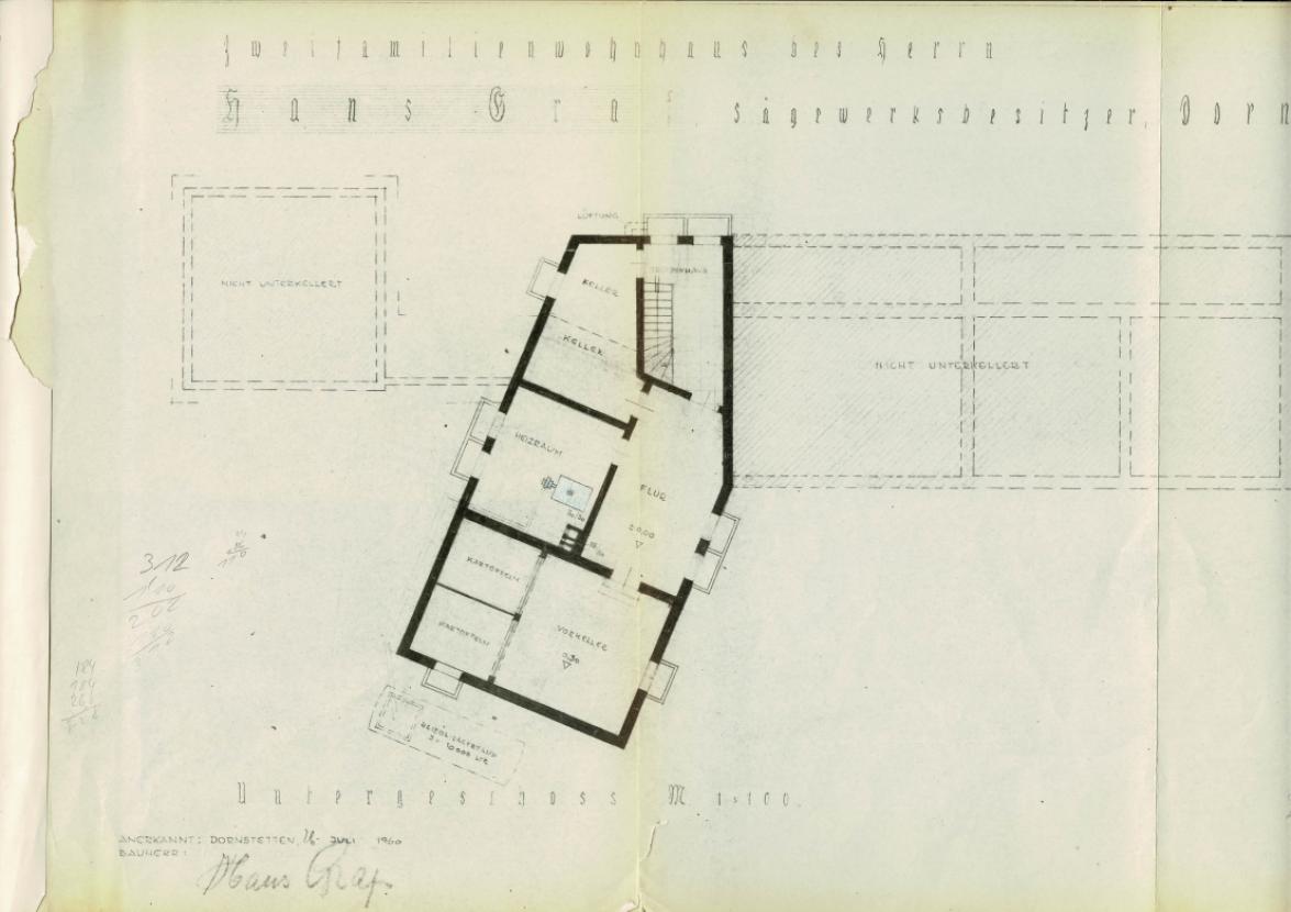 Grundriss UG