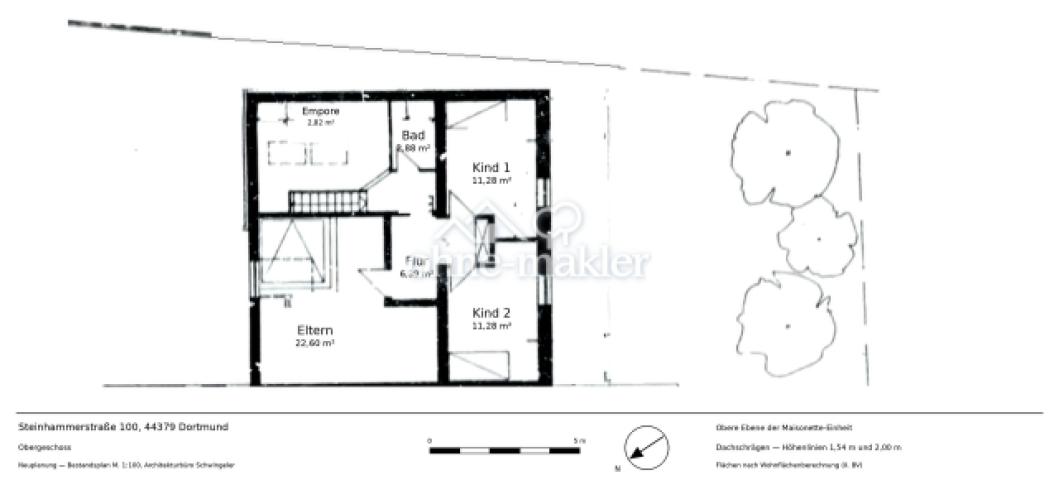 Grundriss Obergeschoss