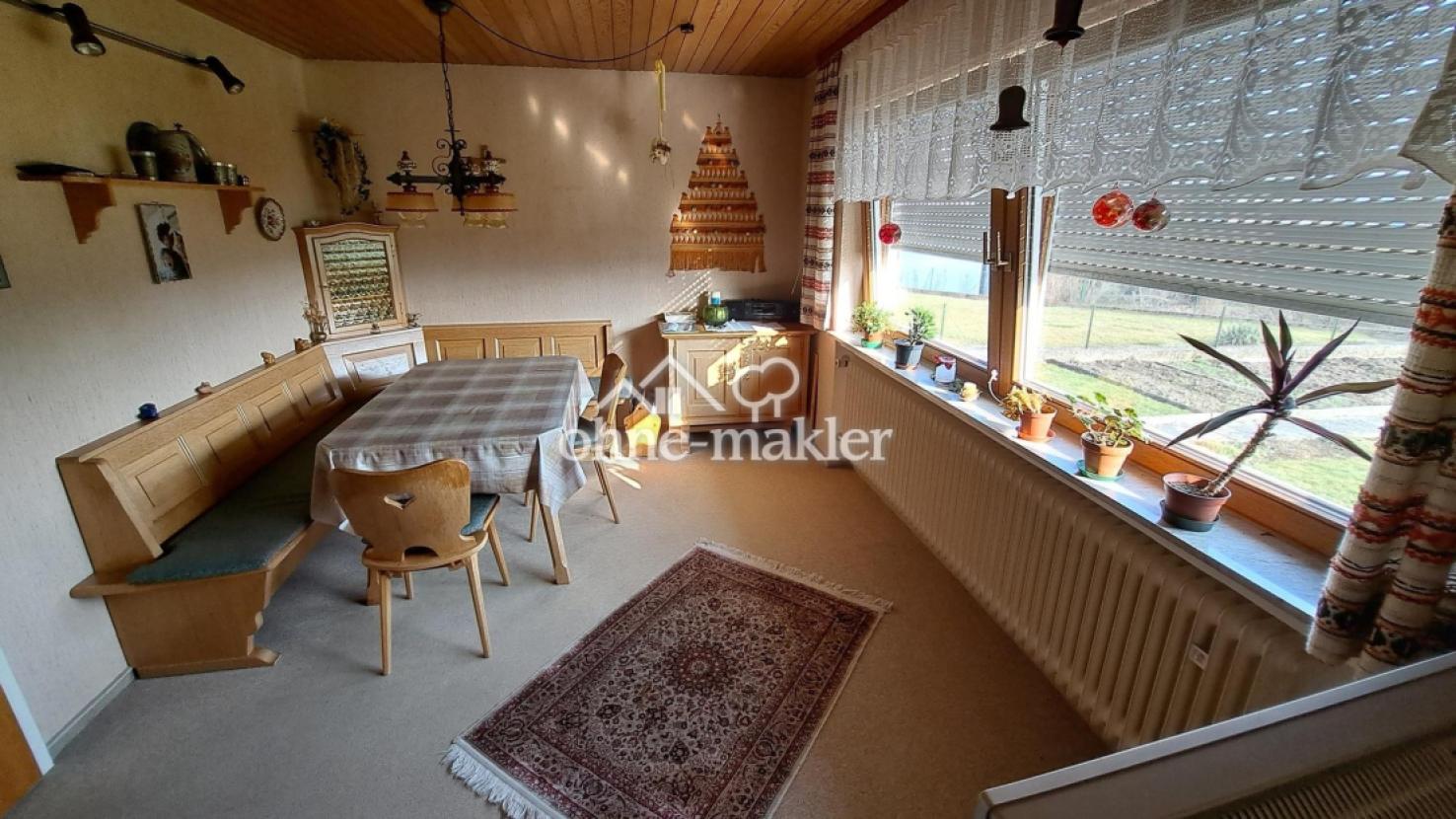 Esszimmer im Erdgeschoß