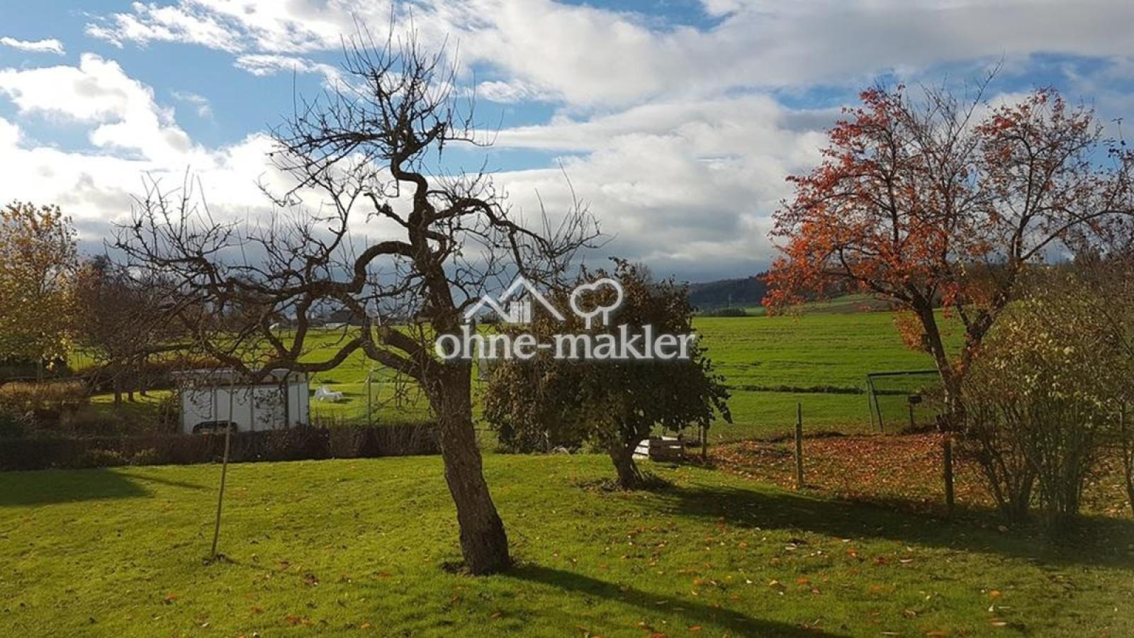 Gartenblick von Terrasse