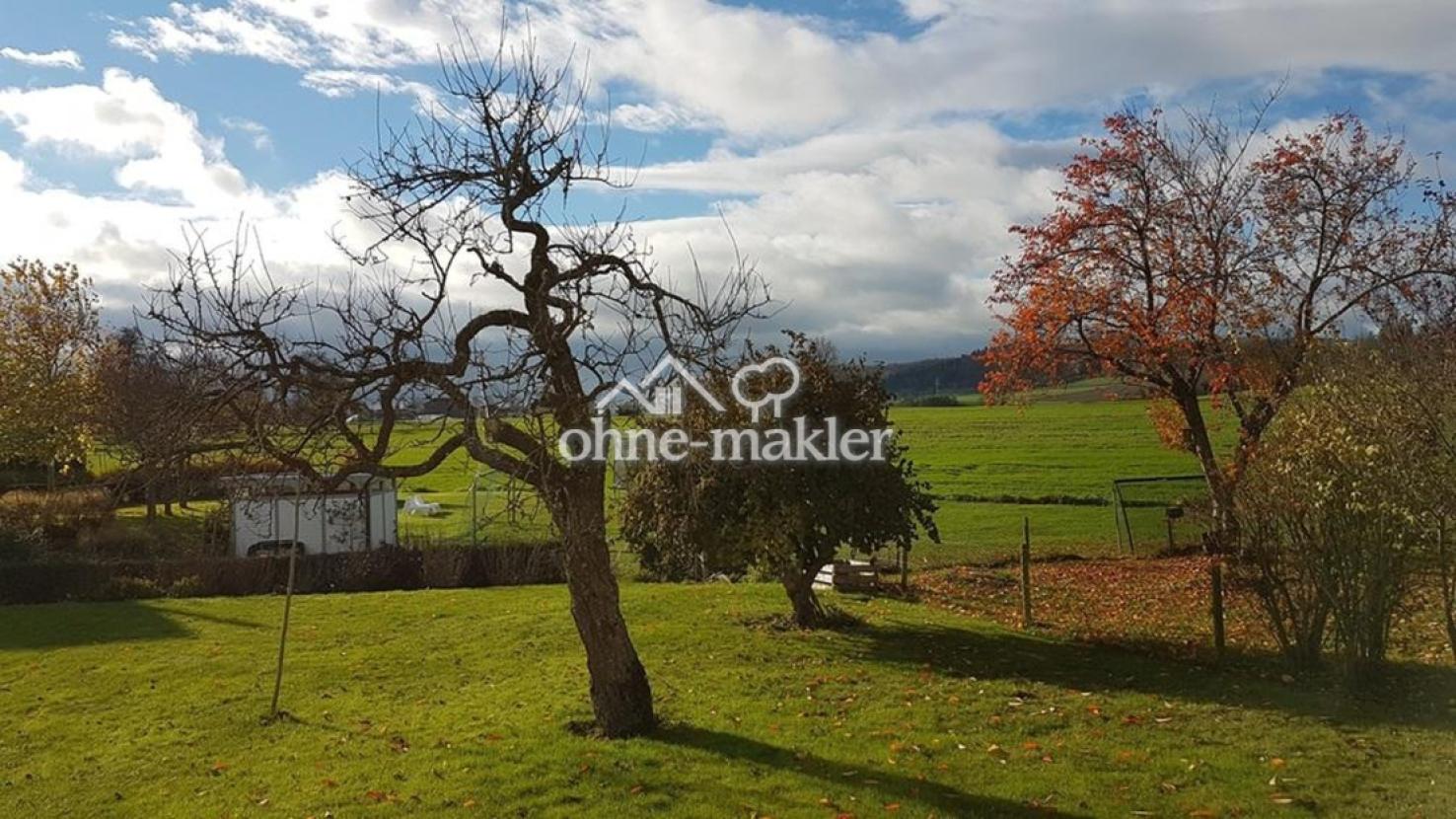 Gartenblick von Terrasse