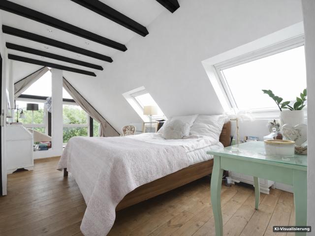 KI-Visualisierung – DG Schlafzimmer 4