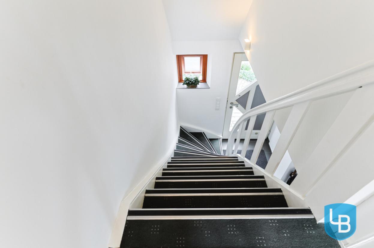 Treppe ins Dachgeschoss