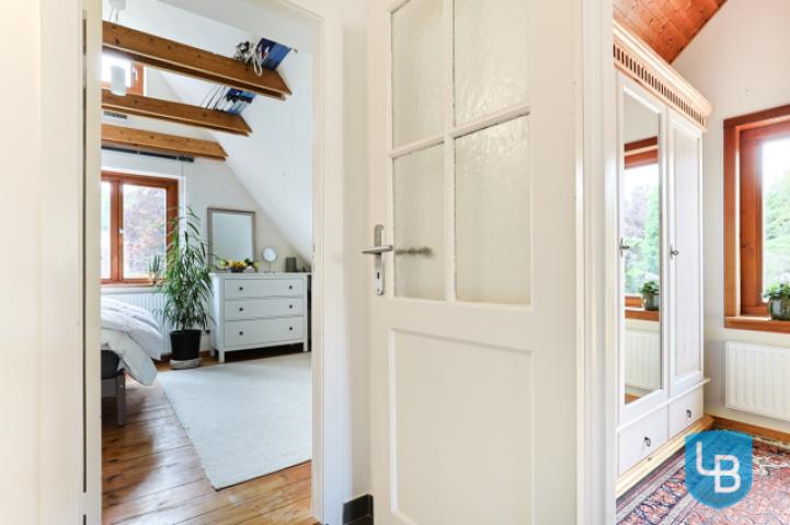 Blick ins Schlafzimmer