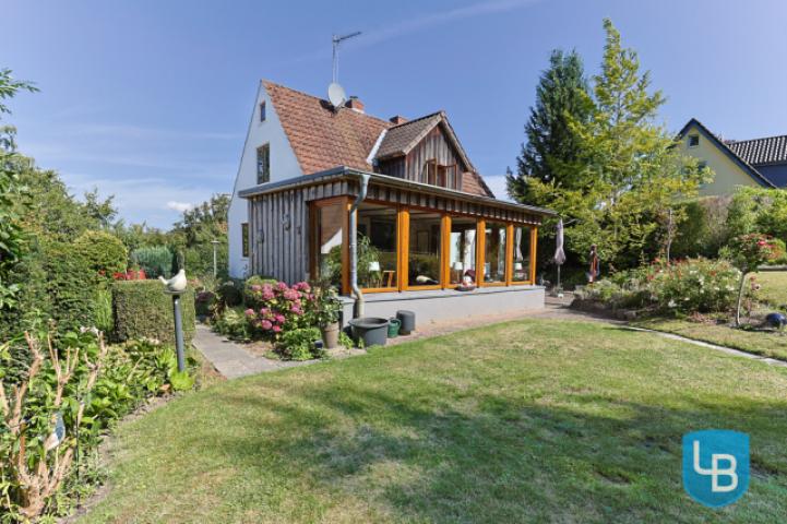 Blick auf den Wintergarten