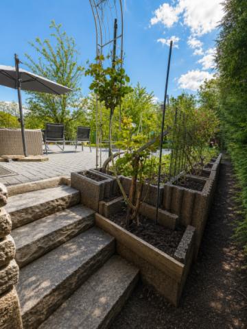 Separater Gartenzugang