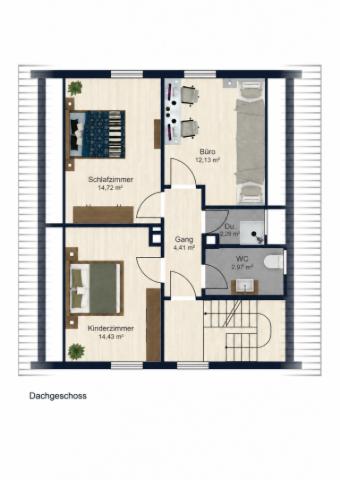 Grundriss Obergeschoss