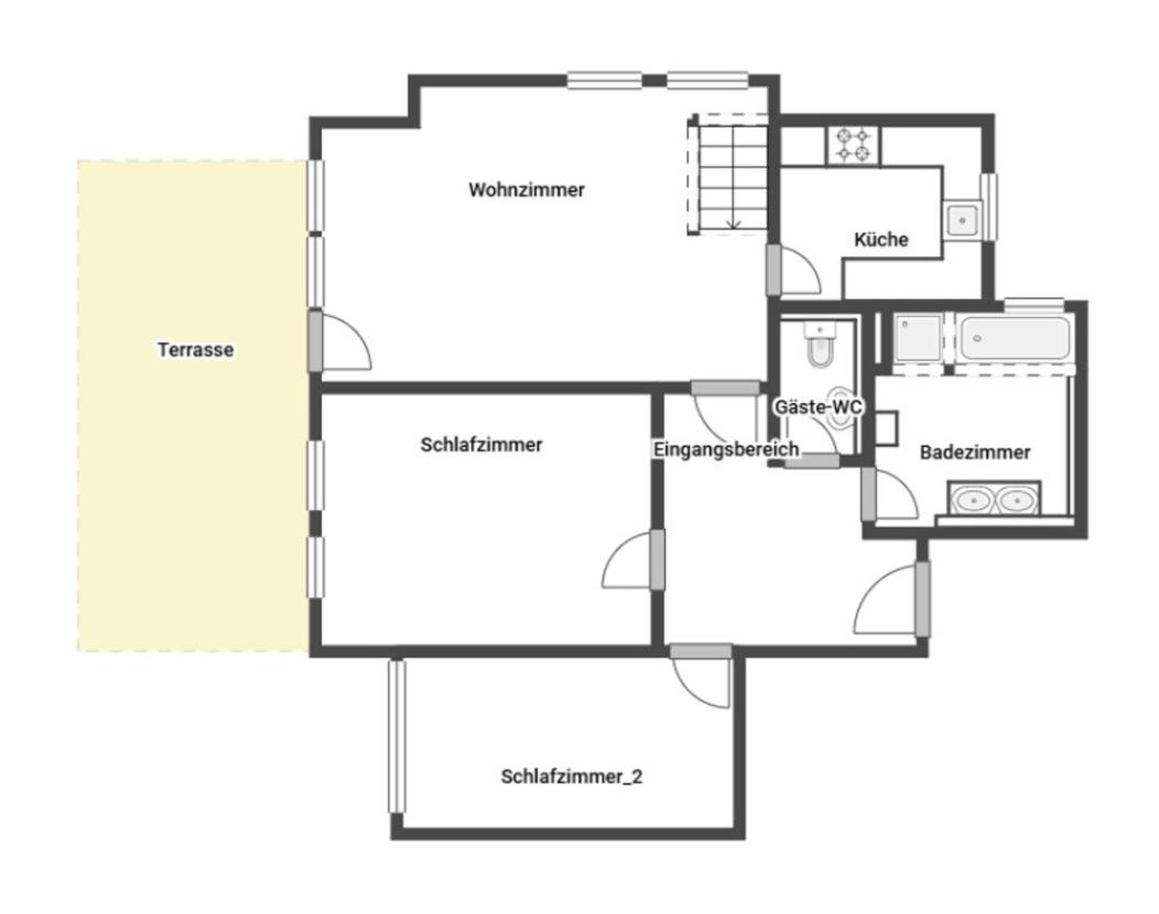 Grundriss Skizze EG