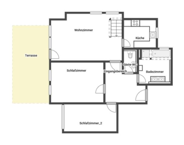 Grundriss Skizze EG
