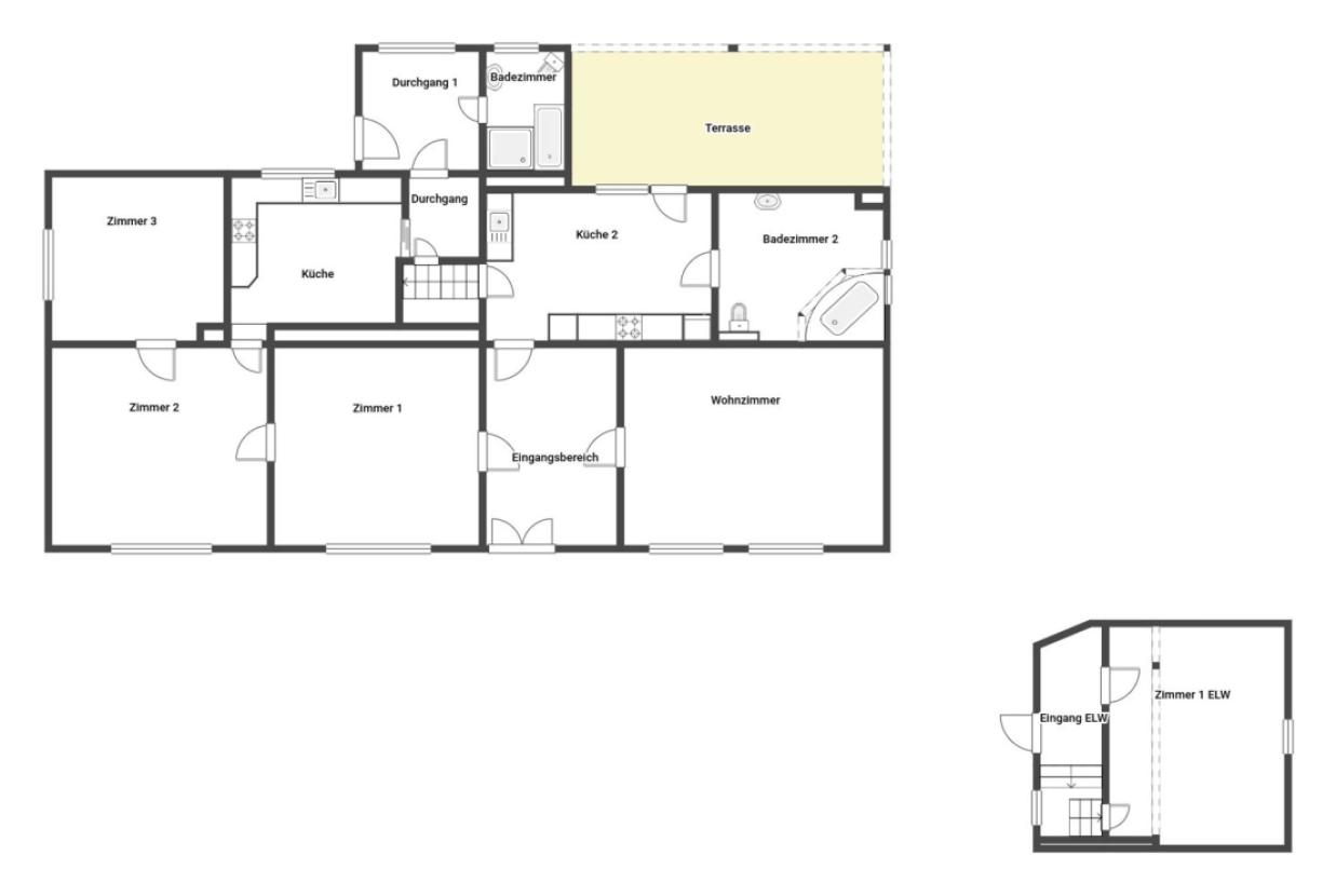 Grundriss Skizze EG