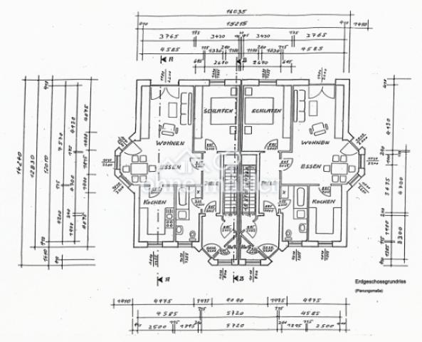 Plan Erdgeschoss