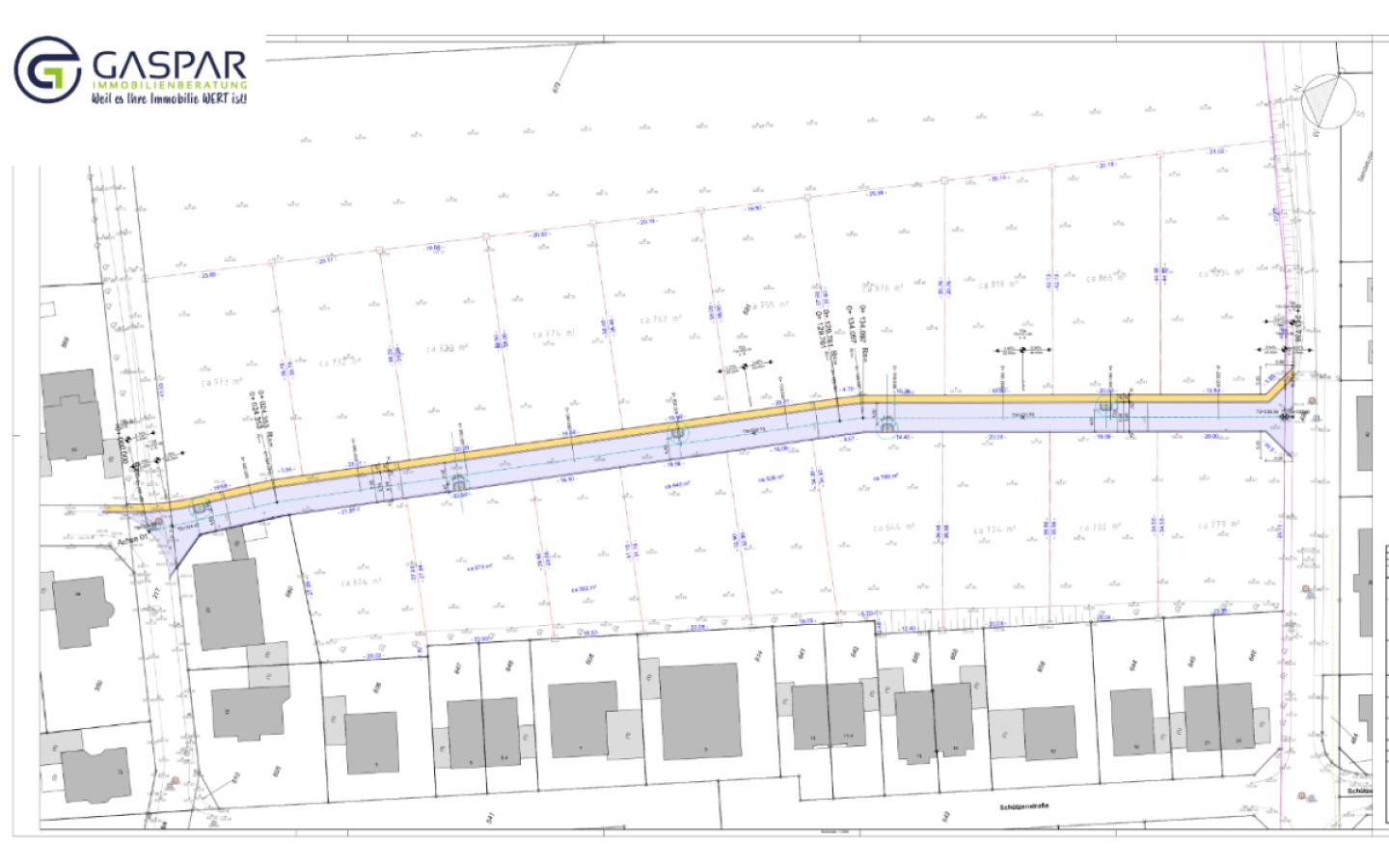 Lageplan Nideggen Neubaugebiet