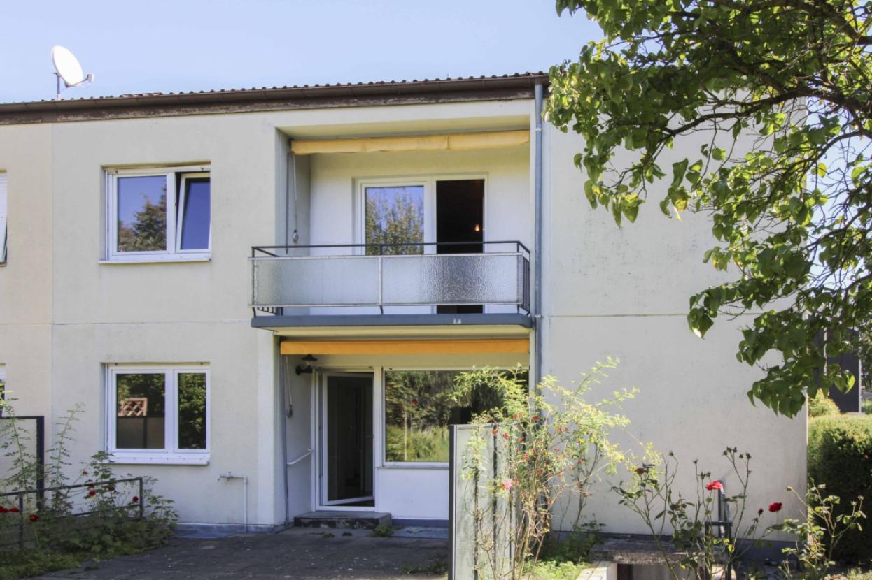 Ansicht vom Garten aus