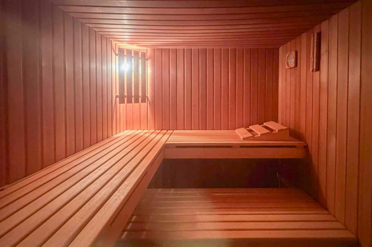 Eigene Sauna
