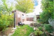Outdoordusche und Garten