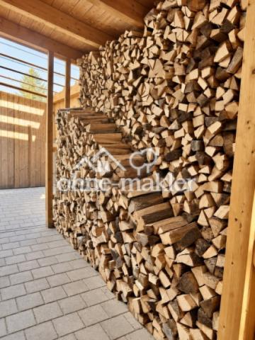 Holz überdacht